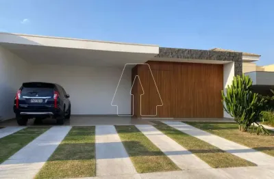 Casa em condomínio fechado com 3 quartos à venda no iporã, araçatuba  por r$ 2.100.000