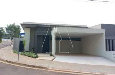 Casa em condomínio fechado com 3 quartos à venda no santa luzia, araçatuba  por r$ 1.350.000