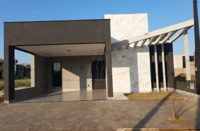 Casa em condomínio fechado com 3 quartos à venda no aeroporto, araçatuba  por r$ 720.000