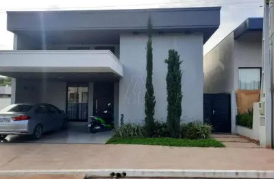 Casa em condomínio fechado com 3 quartos à venda na kameo ussui, 312, pinheiros, araçatuba por r$ 710.000