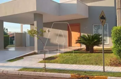 Casa em condomínio fechado com 3 quartos à venda no aeroporto, araçatuba  por r$ 1.500.000