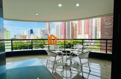 Apartamento com 4 quartos à venda na Rua Canuto de Aguiar, --, Meireles, Fortaleza por R$ 2.200.000