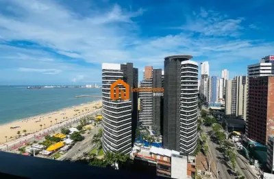 Flat com 2 quartos à venda na avenida da abolição, --, meireles, fortaleza por r$ 640.000