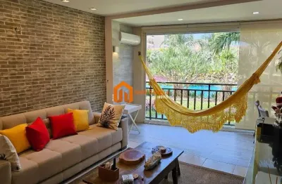 Apartamento com 2 quartos à venda na medusa, --, porto das dunas, aquiraz por r$ 870.000