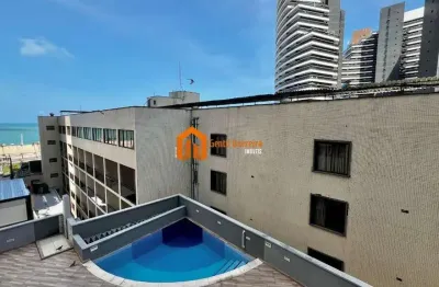 Flat com 1 quarto à venda na avenida da abolição, --, meireles, fortaleza por r$ 420.000
