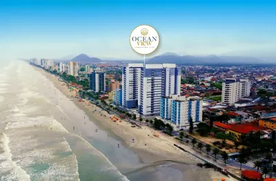 Condomínio clube novo em frente a praia de mongaguá - escritura grátis - mcmv minha casa minha vida