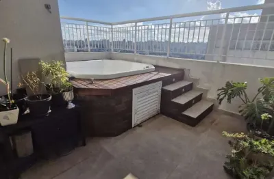 Cobertura Duplex com Jacuzzi na Mooca, 3 dormitórios, 2 suítes, 2 vagas