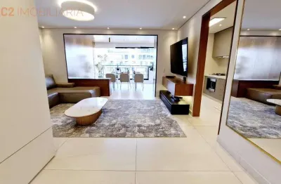 Lindo apartamento com varanda gourmet, 3 dormitórios, 3 suítes em santa teresinha