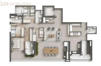 Apartamento com 3 quartos à venda na Rua Madre de Deus, Mooca, São Paulo