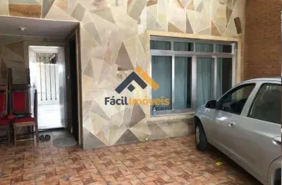 Casa para venda em jacareí, centro, 3 dormitórios, 2 banheiros, 2 vagas