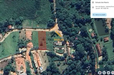 Terreno para venda em jacareí, estância porto velho