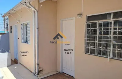 Casa para venda em jacareí, centro, 4 dormitórios, 2 banheiros, 1 vaga