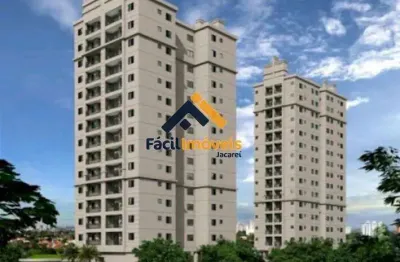 Apartamento para venda em jacareí, parque santo antônio, 3 dormitórios, 1 suíte, 2 banheiros, 2 vagas