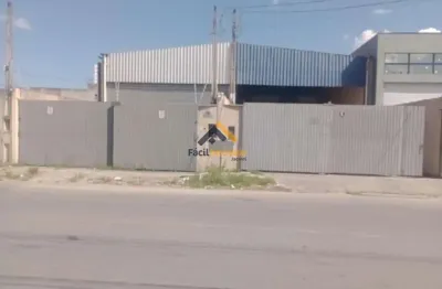 Galpão para locação em jacareí, residencial parque dos sinos, 2 banheiros