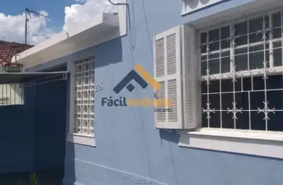 Casa para venda em jacareí, centro, 2 dormitórios, 1 banheiro, 1 vaga