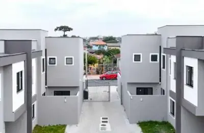 Casa em condomínio fechado com 3 quartos à venda na rua januário alves de souza, 1757, boqueirão, curitiba, 72 m2 por r$ 440.000