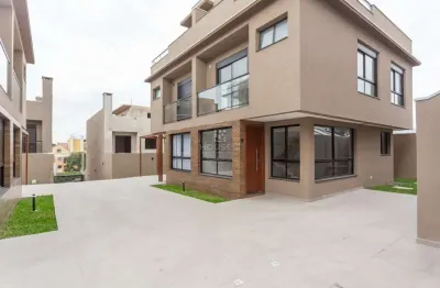 Casa em condomínio fechado com 3 quartos à venda na rua antônio muzzillo, 111, tingui, curitiba, 104 m2 por r$ 830.000