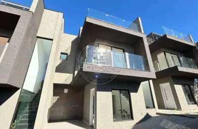 Casa em condomínio fechado com 3 quartos à venda na rua waldemar loureiro campos, 2270, boqueirão, curitiba, 115 m2 por r$ 649.000