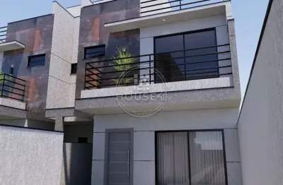 Casa com 3 quartos à venda na rua augusto dallegrave figueiredo, 296, xaxim, curitiba, 112 m2 por r$ 699.000