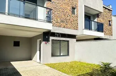 Casa com 3 quartos à venda na rua maria luiza bazzani natal, 21, uberaba, curitiba, 132 m2 por r$ 799.000