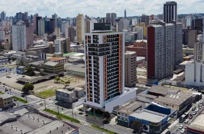 Vg - visconde de guarapuava - more com conforto no centro - apartamentos de 1 e 2 dormtórios em condomínio clube