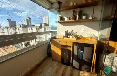 Apartamento deslumbrante, no bairro abraão, mobiliado, com 4 vagas de garagem