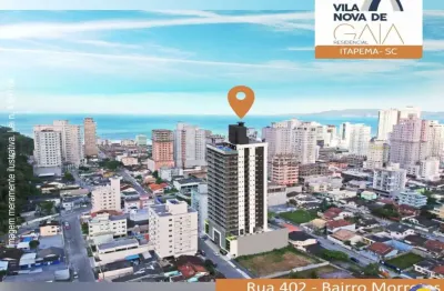 Em construção | excelente apartamento sendo 2 suítes com vaga de garagem no morretes em itapema/sc - imobiliária áfrica