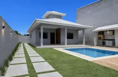 Casa para Venda em Saquarema, Jaconé (Sampaio Correia), 3 dormitórios, 1 suíte, 2 banheiros