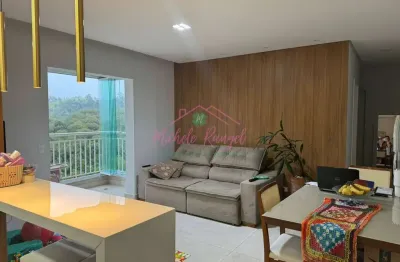 Apartamento no aboville - 2 dorm 1 suite - decorado e planejado -