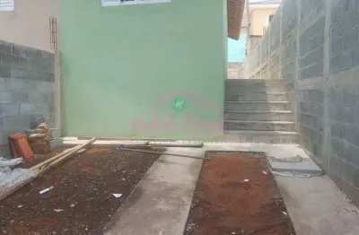 Casa nova (em construção) minha casa minha vida - jd. paraiso - 02 dorm