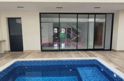 Sobrado novo no vivva - 03 suítes + escritório - piscina aquecida