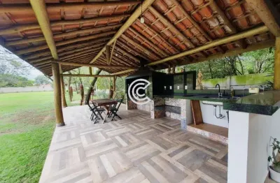 Chácara / sítio com 2 quartos à venda na rua amélia rodrigues de figueiredo, 47, loteamento chácaras vale das garças, campinas, 8800 m2 por r$ 1.200.000