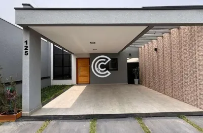 Casa em condomínio fechado com 3 quartos à venda na rua vladimir seneme, 125, jardim park real, indaiatuba por r$ 922.000