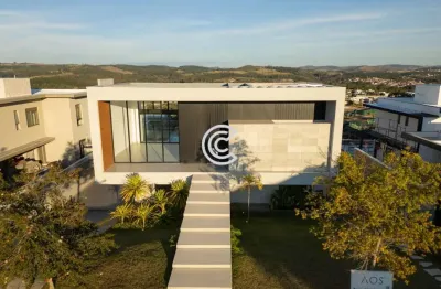 Casa em condomínio fechado com 4 quartos à venda na avenida isaura roque quércia, 6662, loteamento residencial pedra alta (sousas), campinas por r$ 7.500.000
