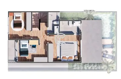 Casa em condomínio fechado com 3 quartos à venda na rua joão alonso, 280, jardim santa helena, valinhos por r$ 880.000