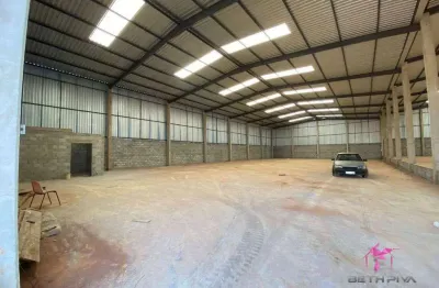 Barracão para alugar, 850 m² por r$ 14.000,00/mês - loteamento industrial anhanguera - leme/sp