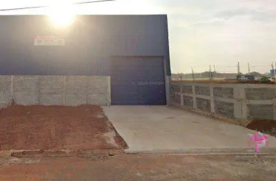 Barracão para alugar, 850 m² por r$ 10.600,00/mês - industrial anhanguera - leme/sp