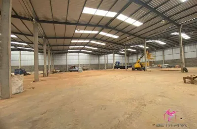 Barracão para alugar, 850 m² por r$ 10.000,00/mês - loteamento industrial anhanguera - leme/sp
