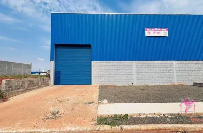 Barracão para alugar, 850 m² por r$ 10.600,00/mês - loteamento industrial anhanguera - leme/sp