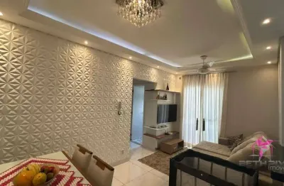 Apartamento com 2 dormitórios à venda, 52 m² por r$ 230.000,00 - jardim nova leme - leme/sp