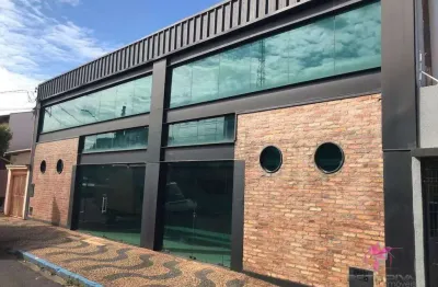 Salão para alugar, 440 m² por r$ 10.000,00/mês - centro - leme/sp