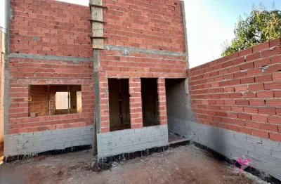 Casa com 2 dormitórios à venda, 58 m² por r$ 260.000 - jardim residencial saulo - leme/sp
