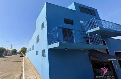 Barracão para alugar na avenida 7 de setembro, 407 m² - jardim santana - leme/sp