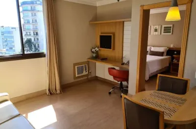 Apartamento com 1 dormitório à venda, 38 m² por r$ 320.000,00 - moinhos de vento - porto alegre/rs