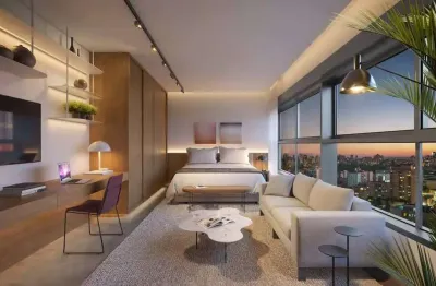 Apartamento com 1 dormitório à venda, 32 m² por r$ 502.840,00 - azenha - porto alegre/rs