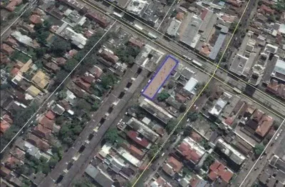Terreno para alugar, 996 m² por r$ 5.500/mês - partenon - porto alegre/rs