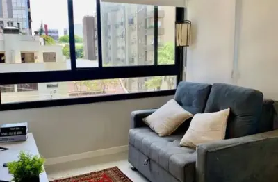 Apartamento com 1 dormitório para alugar, 35 m² por R$ 3.000,00/mês - Boa Vista - Porto Alegre/RS
