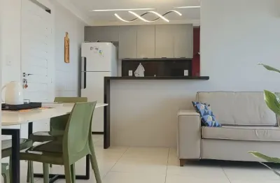 Praia formosa - apartamento com vista mar com 2 quartos sendo 1 suíte, elevador e lazer!