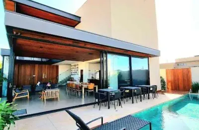 Casa à venda com 3 domitórios suites no residencial tamboré em bauru-sp