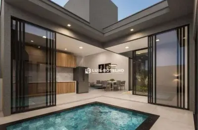Casa térrea em construção no residencial park unimep taquaral com 3 suítes e 4 vagas de garagem - r$